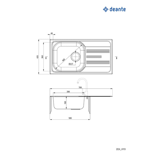 Deante Xylo ZEX 3113