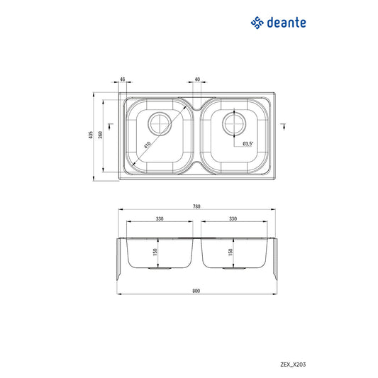 Deante Xylo ZEX 3203