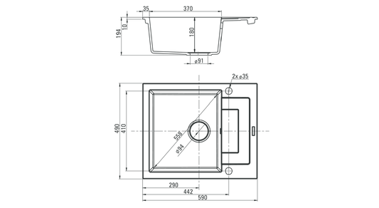 Deante Rapido 59/SD/0 - ZQK 711A